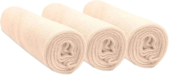 Set di copriorecchio per cuscini - Cotone biologico - 3 pezzi - Ecru - 50 x 70/80 cm
