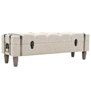 Panca contenitore 111 x 34 x 37 cm in legno massello e acciaio 02_0010889