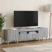 Mobile TV LED Sonoma grigio Legno ingegnerizzato 897131