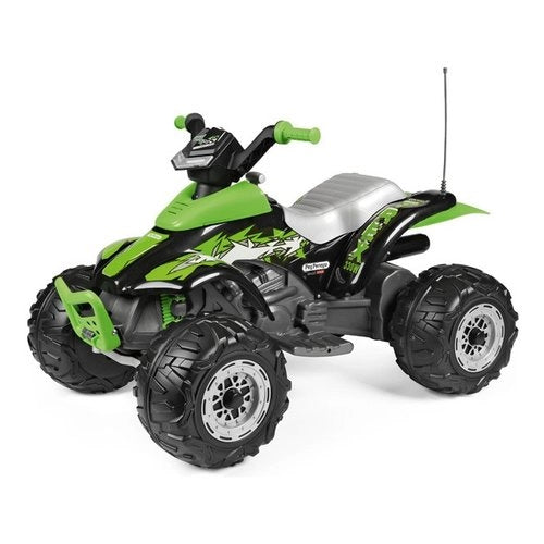 Moto elettrica peg perego igor01000 corral t rex 330w verde e nero