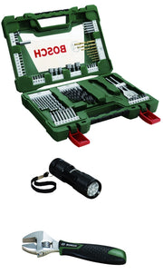 VALIGETTA SET CON ACCESSORI PER FORATURA E AVVITATURA BOSCH 83 PEZZI 2607017309
