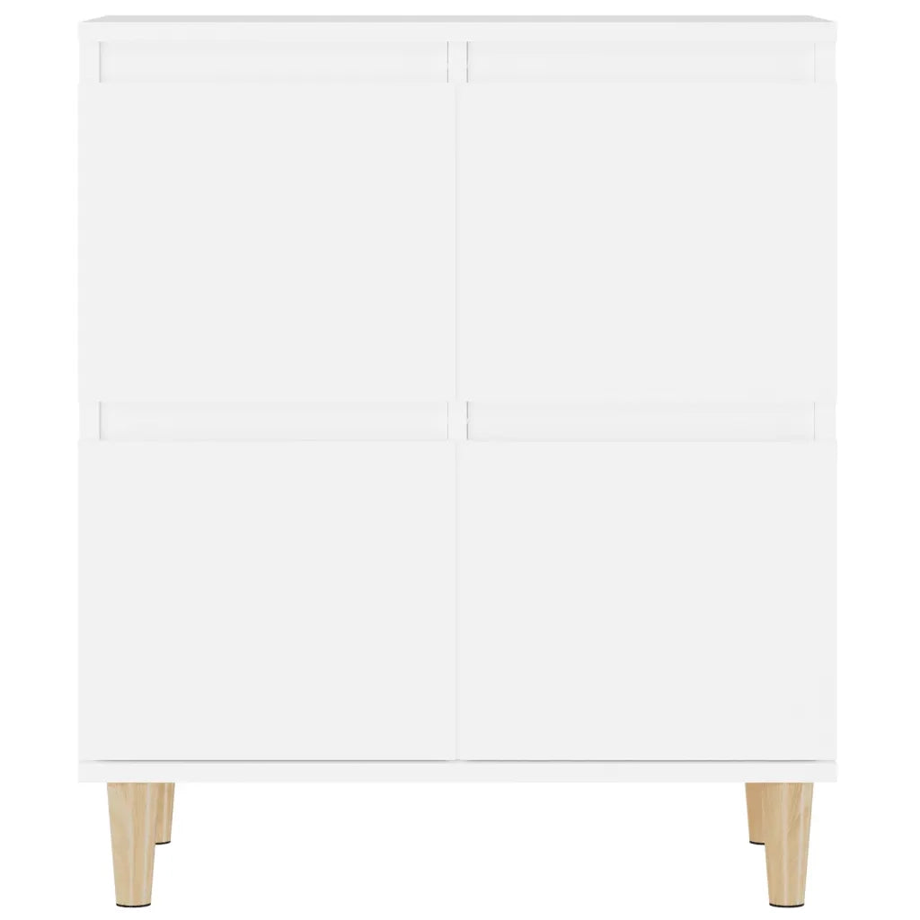 Credenze 3pz Bianche 60x35x70 cm in Legno Multistrato 3185767