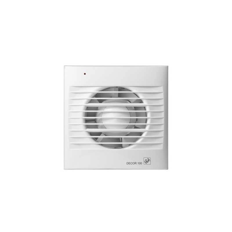 Decor-100 Cr Ventilatore Elicoidale Extrapiatto