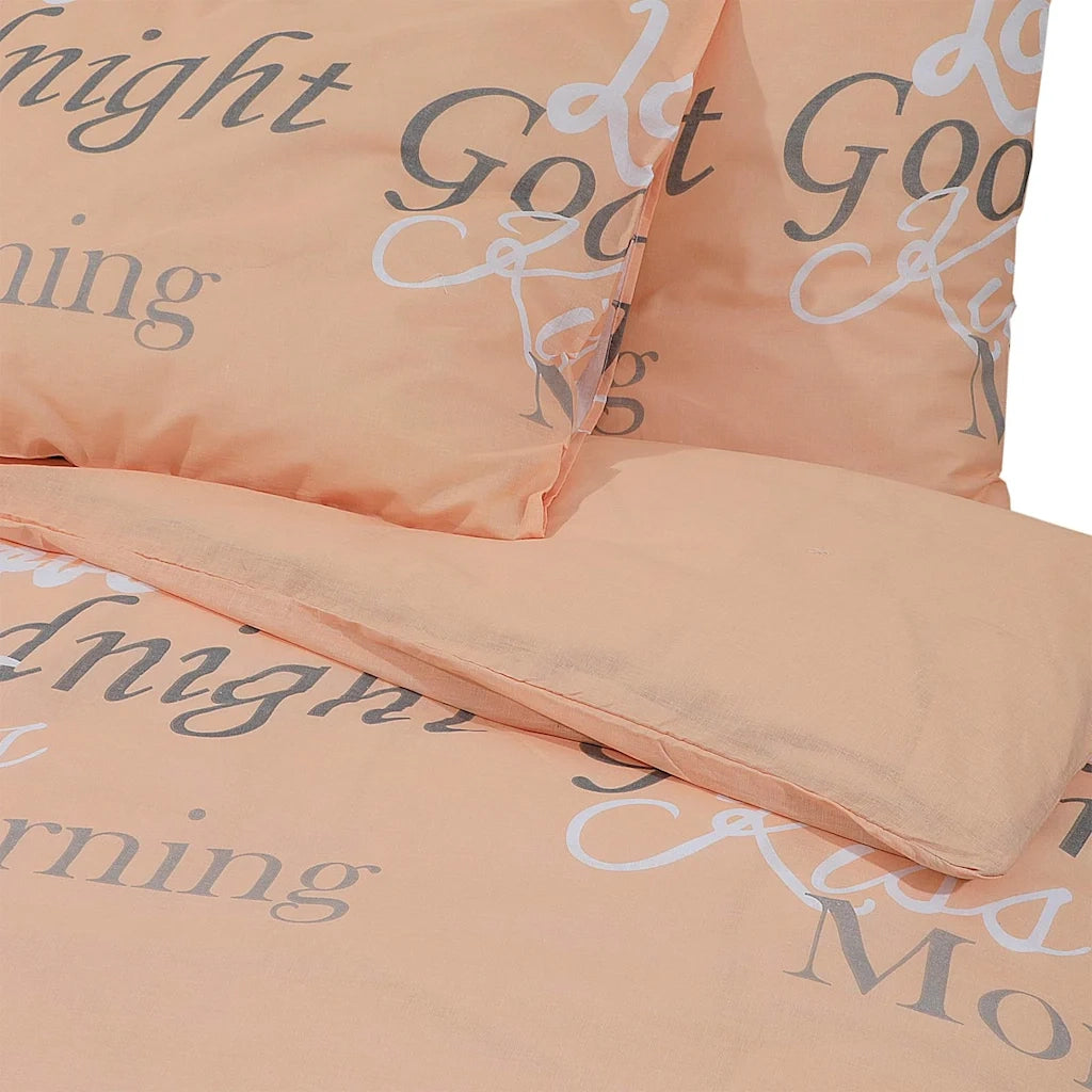 Set Copripiumino Rosa 155x220 cm in Cotone CFW3893943