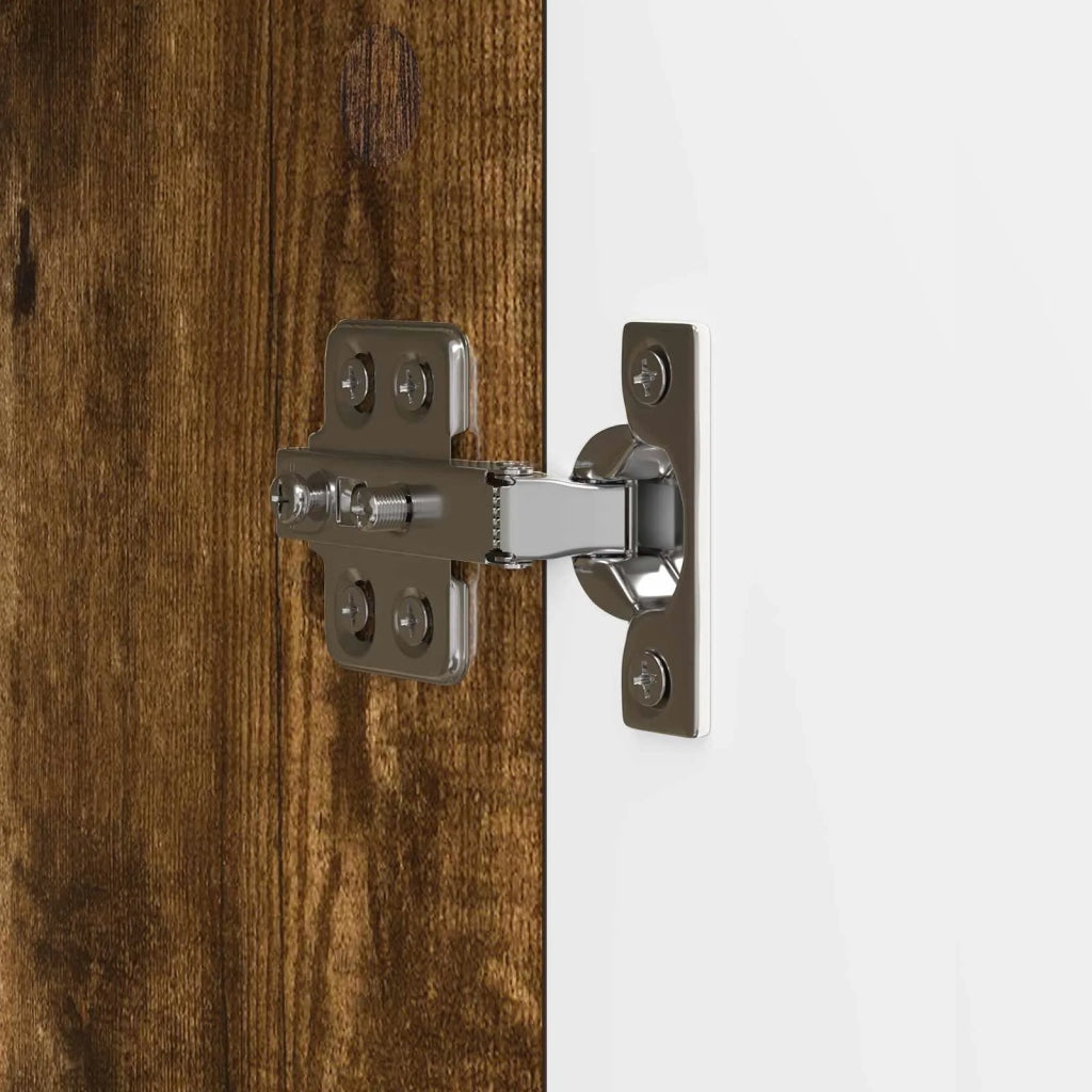 Mobile TV | Armadietto TV | Mobile Porta TV 102 x 34,5 x 50 cm Rovere Fumo Legno ingegnerizzato