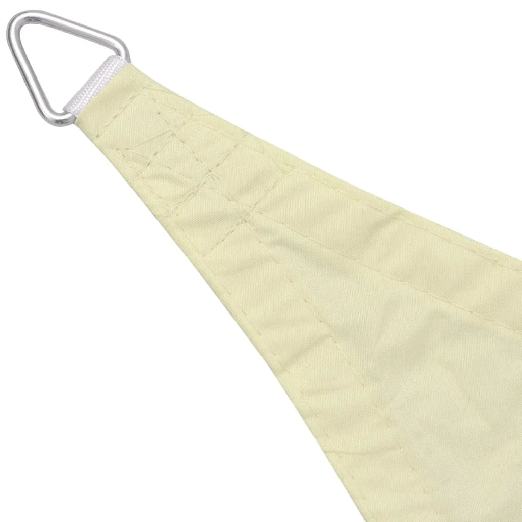 Vela telo parasole parasole quadrato tessuto oxford 2 x 2 mt crema 02_0009456