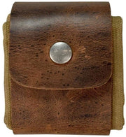 Supporto per Testa in Pelle di Cinghiale - Canvas/Leer - Ripiegabile - 23,5 cm Altezza - 21 cm Larghezza - Montaggio Facile con Viti a Gancio