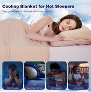 Zanzara Q-Max 0,5 - Zanzara Estiva 150 x 200 cm - Bicchiere - Tecnologia Rinfrescante - Coton - Leggero