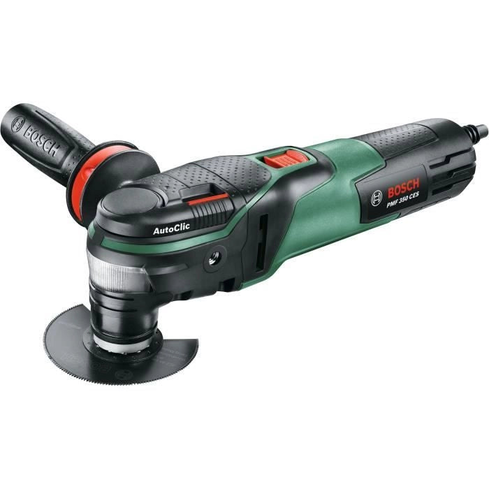 Strumento multiuso Bosch - PMF 350 CES (350 W, fornito con accessori, interfaccia Starlock e Starlockplus)