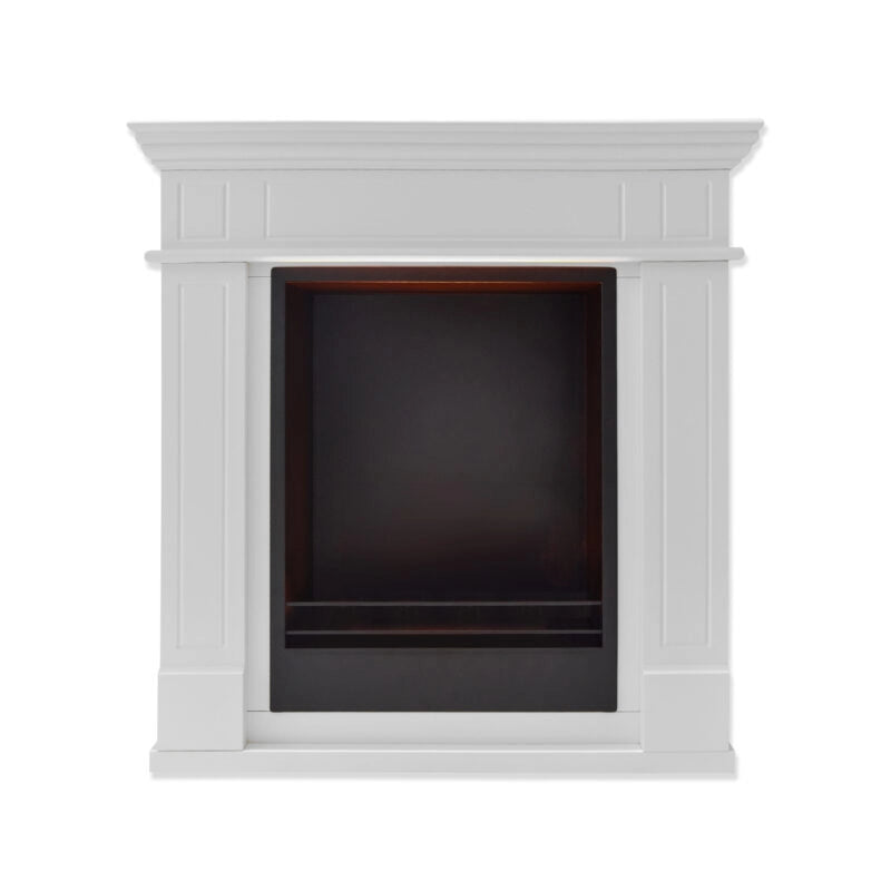Camino Decorativo Ecologico a Bioetanolo in legno Top di Gamma Classic da 3 Kw/h L98xP32xH83 Cm