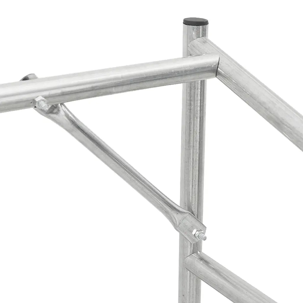 Rastrelliera per Legna con Copertura Antipioggia 101x61x110,5cm CFW3319602