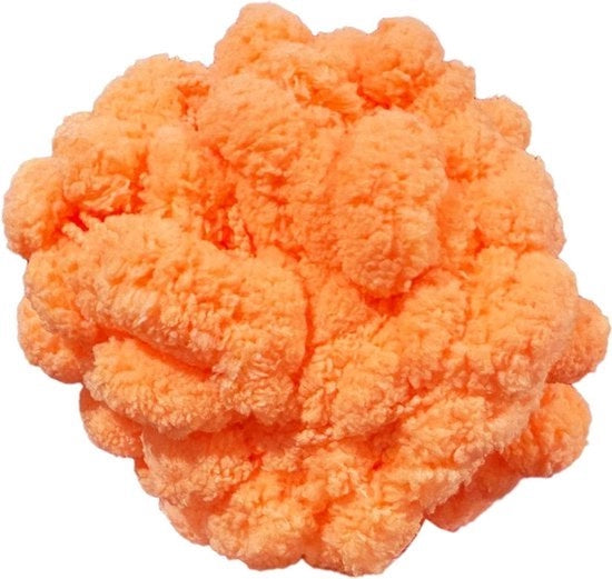 Pompon-bal - Pluche balgaren - Articoli per Hobbisti - Sciarpe - Cappelli - Copricapi - Colore 42 - 1 rotolo - 130 g - ca. 28 m - lana grezza, breiwol, lana per cucire e ricamare.