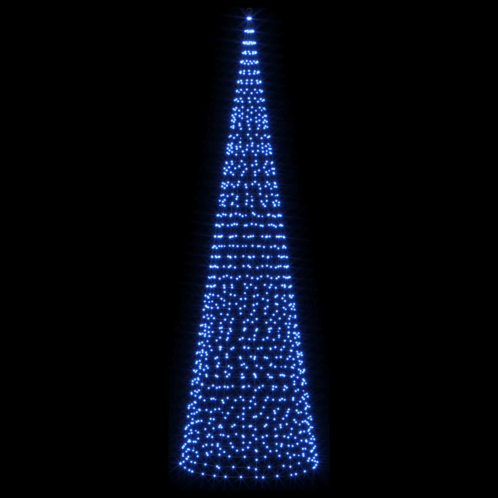 Luci per albero di Natale con picchetti e asta per bandiera 3468895