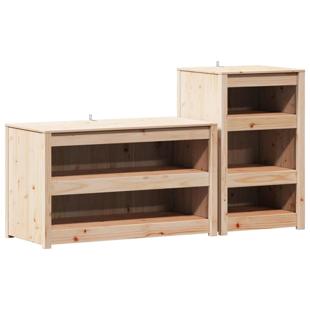 Mobile da cucina da esterno MEPPEL 2 pz Douglas Naturale 3443793