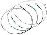 Set di violini a 4 corde - Corda per violino in acciaio nichelato - Materiale duraturo - Corda di ricambio - Adatto per violino - Qualità sonora elevata - Corda per violino