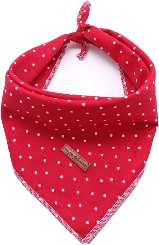 Stile unici per zampe 1 pezzo bandane per cani in cotone, tessuto quadrato, asciugamano per cani e gatti adattabile per piccoli e medi animali domestici