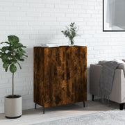 Credenza Rovere Fumo 69,5x34x90 cm in Legno Multistratocod mxl 80812