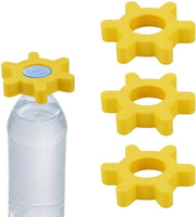 Apri-bottiglie multifunzionali - Apri-fusti - Apri-lattine - Adatto per anziani - 3 pezzi - Materiale ABS - Apri-bottiglia