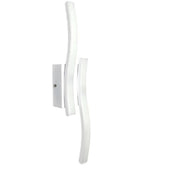 Trade Shop - Applique Parete Onda 10w Plafoniera Moderno Bianco Luce Fredda Naturale Calda E26 -