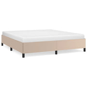 Letto matrimoniale | Letto per adulti | Giroletto Cappuccino 160x200 cm in Similpelle