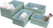 Set di 4 contenitori di archiviazione.