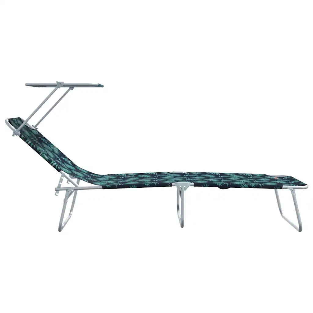 2 pz Lettino Prendisole | Sdraio da giardino | Lettino da sole Verde 58 x 188 x 77cm Poliestere