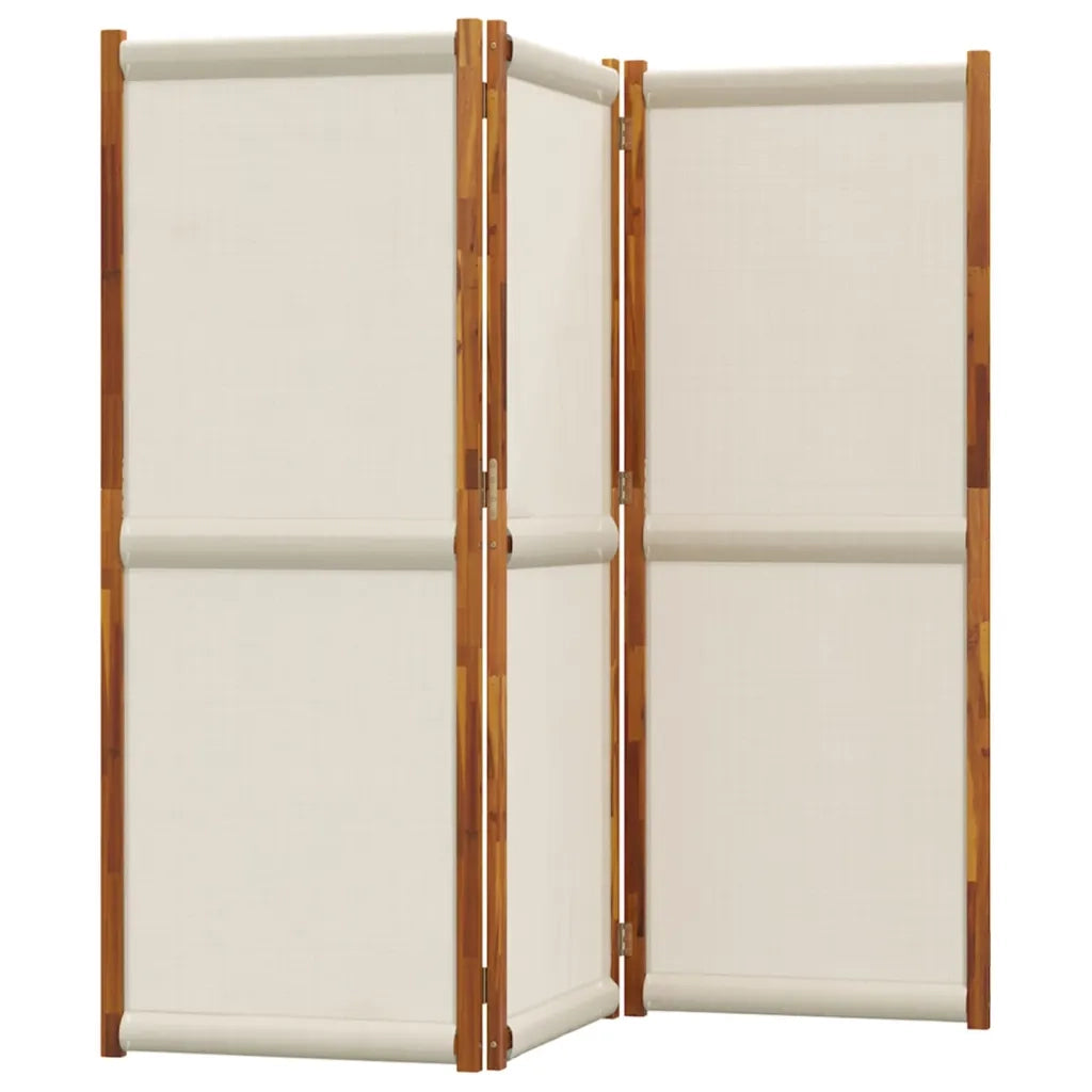 Divisorio a 3 Pannelli Grigio Chiaro 210x180 cm