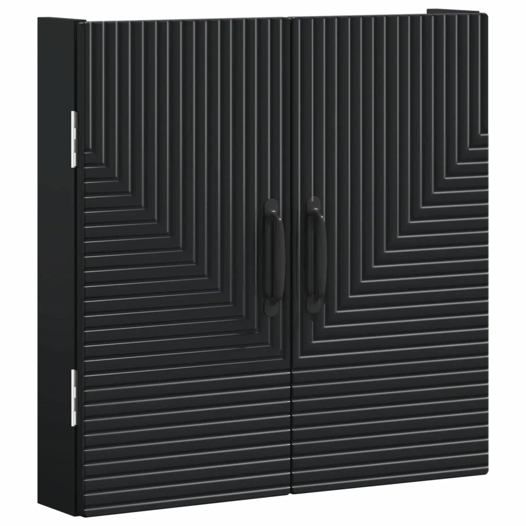 Armadio per Dartboard HAARLEM Nero 52,5 x 10,5 x 53,5 cm 896886