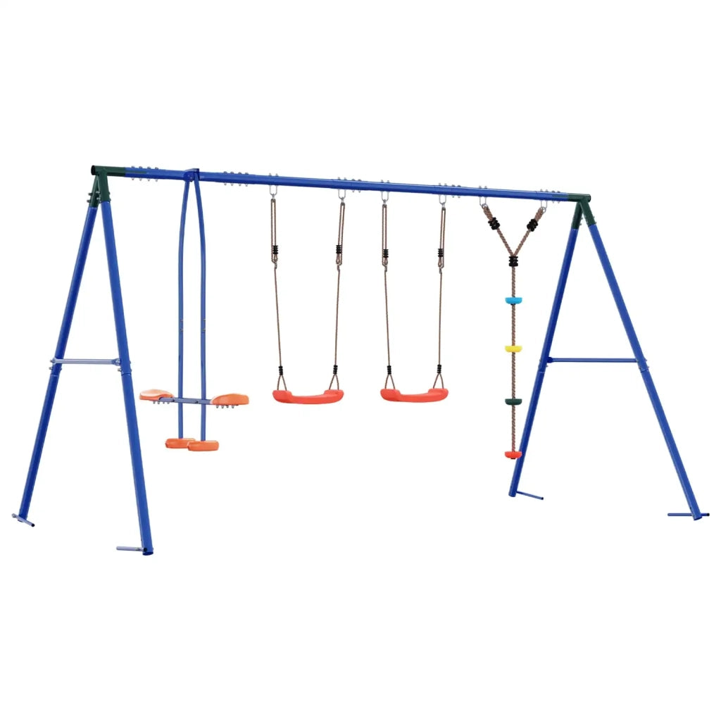 Set di Altalene per Esterni Multicolore Acciaio e PE 3429838