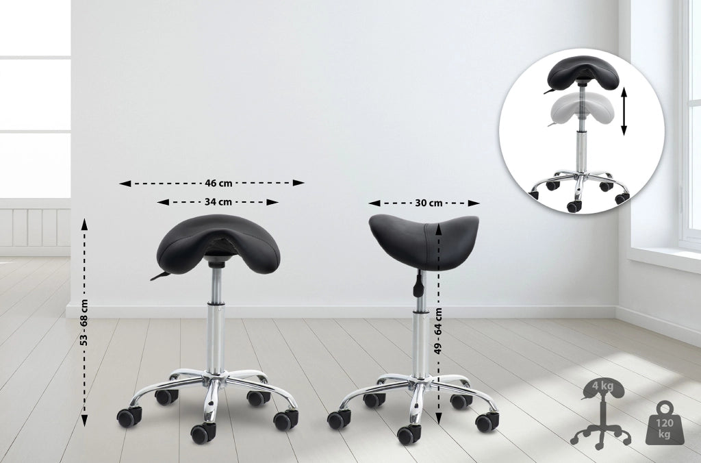 2er Set Arbeitshocker Reno Kunstleder