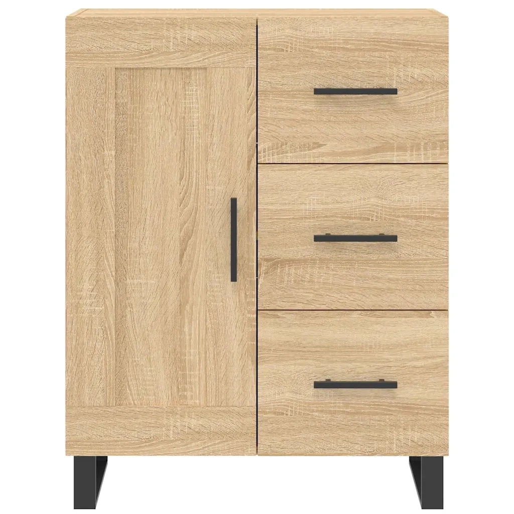Credenza Rovere Sonoma 69,5x34x180 cm in Legno Multistrato 3196038