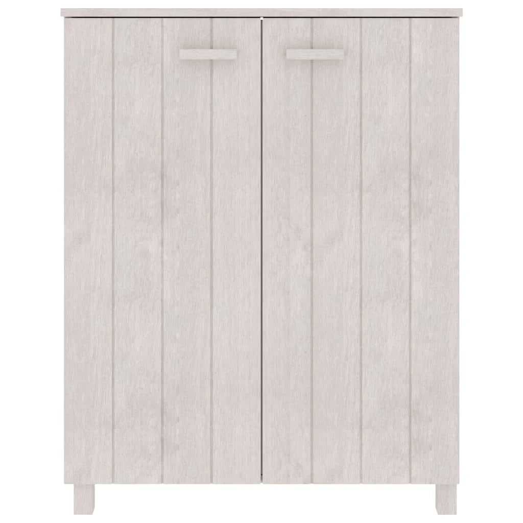 Scarpiera mobile contenitore per scarpe mobile per ingresso/corridoio/soggiorno 85 x 40 x 108 cm legno di pino bianco 02_0021861