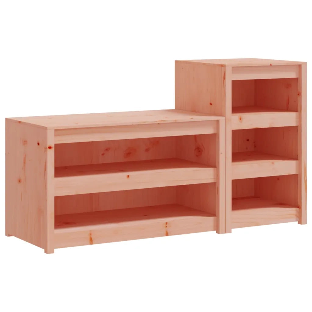Mobili da Cucina da Esterno 2 pz-Armadio da cucina in Legno Massello di Douglas