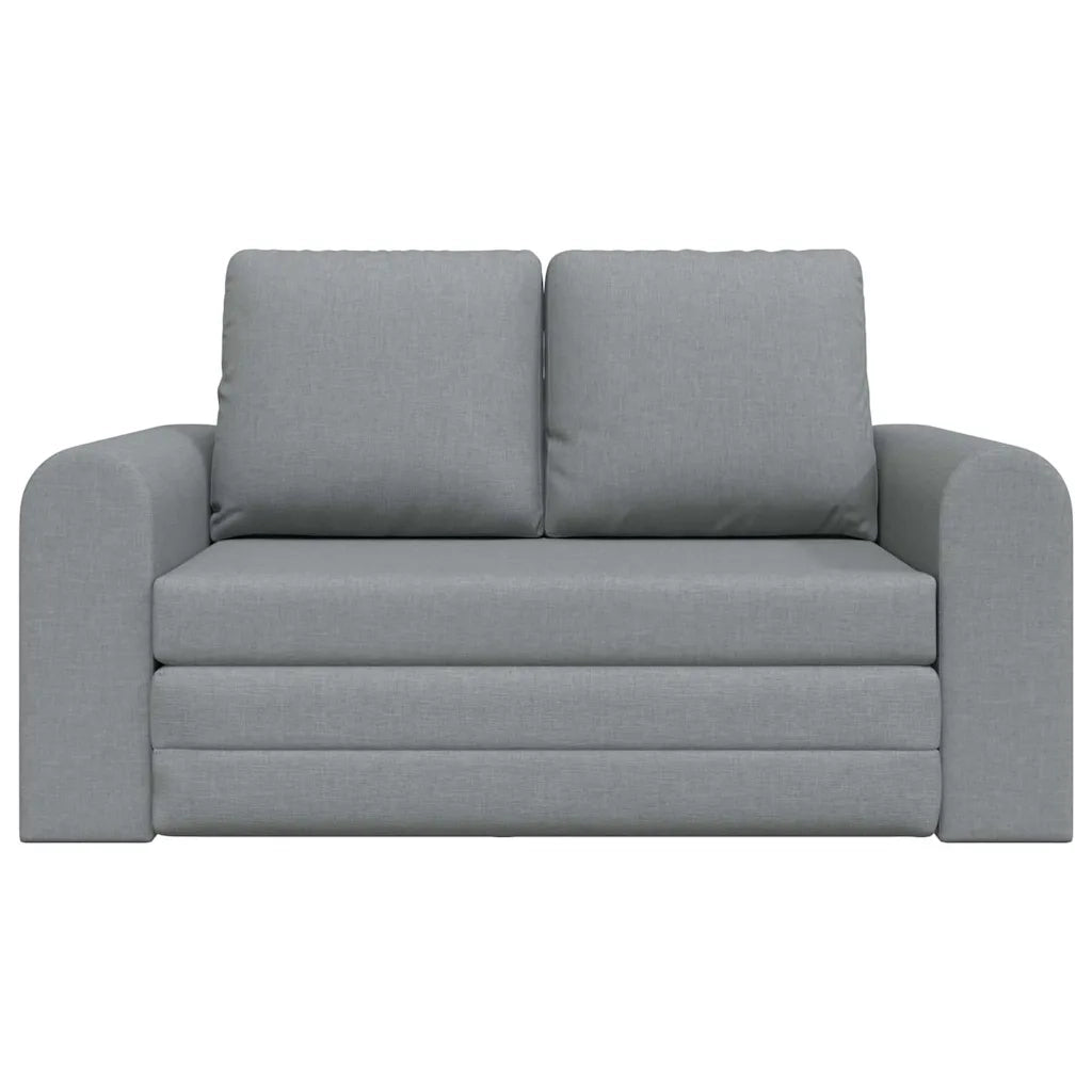 Divano letto-Sofa Letto-Daybed Grigio chiaro 148 x 71 x 83 cm Tessuto