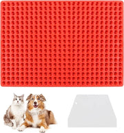 Mini Muffiniera in Silicone con 468 Spazi per Biscotti Canini, Piatto e Spatola Riciclabile, Adatta per Dolci e Jelly