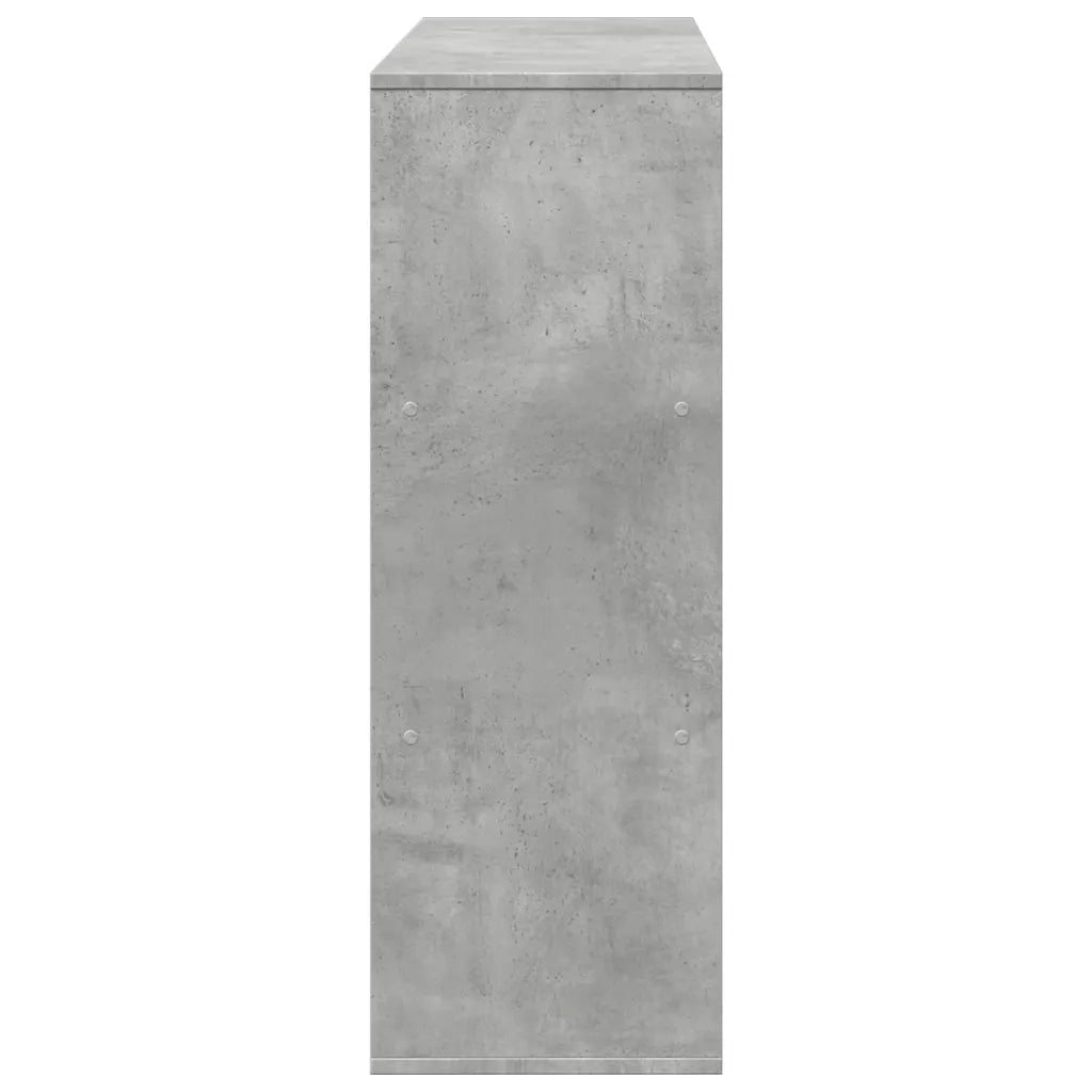 Libreria Grigio Cemento 100x33x94,5 cm in Truciolato 3309477
