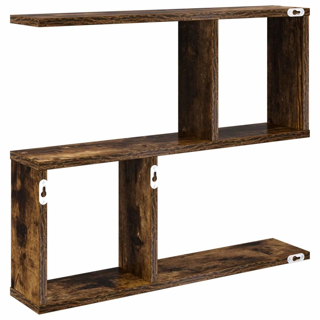 Scaffale da parete Rovere Fumo 60 x 12 x 50,5 cm 8012256