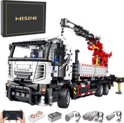 Trattore guidato - kit di costruzione con 2328 pezzi - guidabile via app e telecomando - con 4 motori - regalo giocattolo perfetto