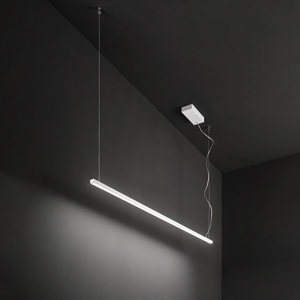 Sospensione Moderna Link Alluminio Bianco Led 35W Dimmetabile Ip20