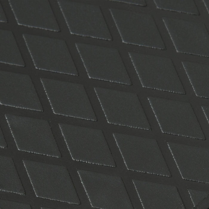 Step Fitness per Allenamento a Casa 68x29x10-15 cm in Polipropilene Nero