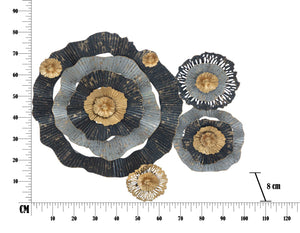 Pannello Otos 100x8x80 cm in Ferro Multicolor