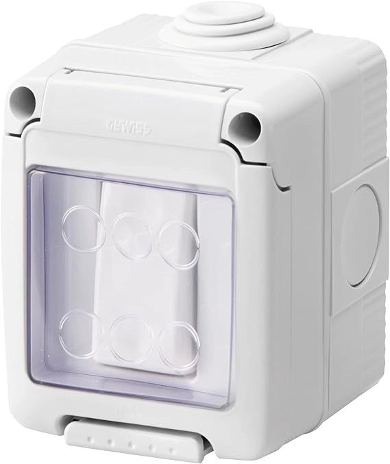 CONTENITORE DA PARETE PER APPARECCHI IP55 'SYSTEM' 1 Posto - GEWISS
