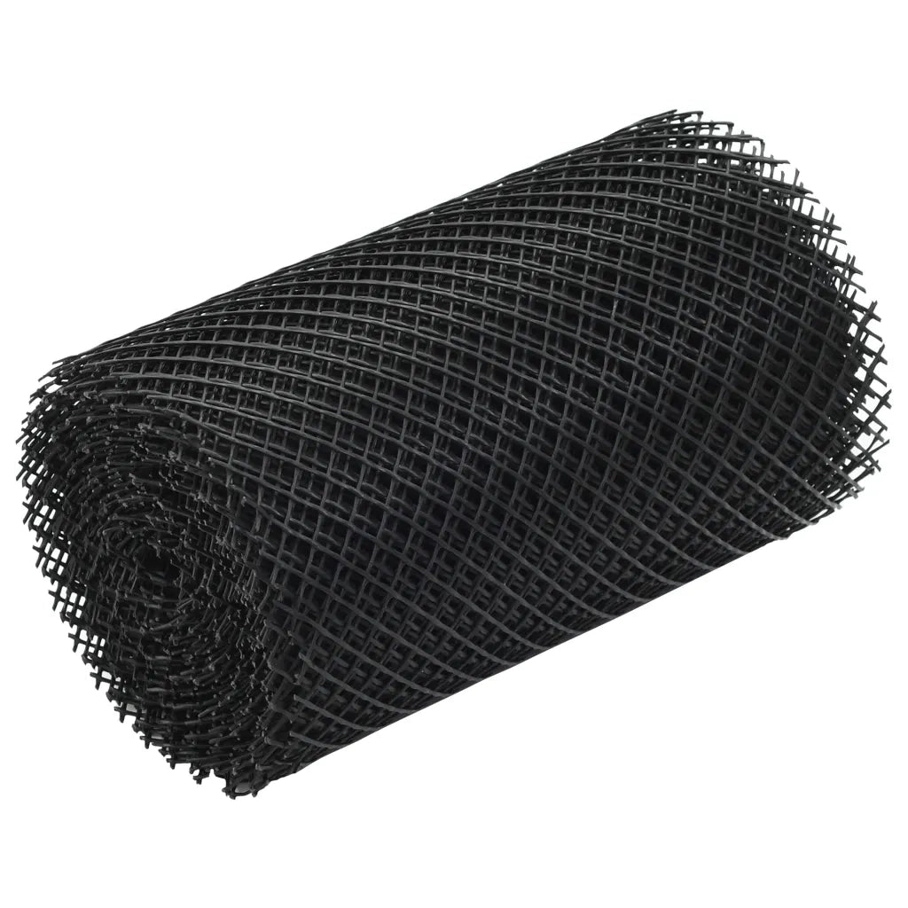 Reti per Grondaie con Ganci 4 pz in HDPE 1,08 ㎡ 143895