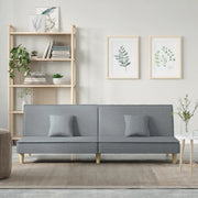 Divano letto-Sofa Letto-Daybed Grigio Chiaro in Tessuto 914989