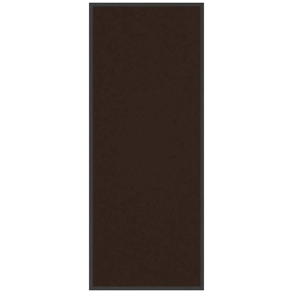 Zerbino marrone 60 x 150 cm antiscivolo flessibile facile da pulire ingresso marrone PP 02_0058171