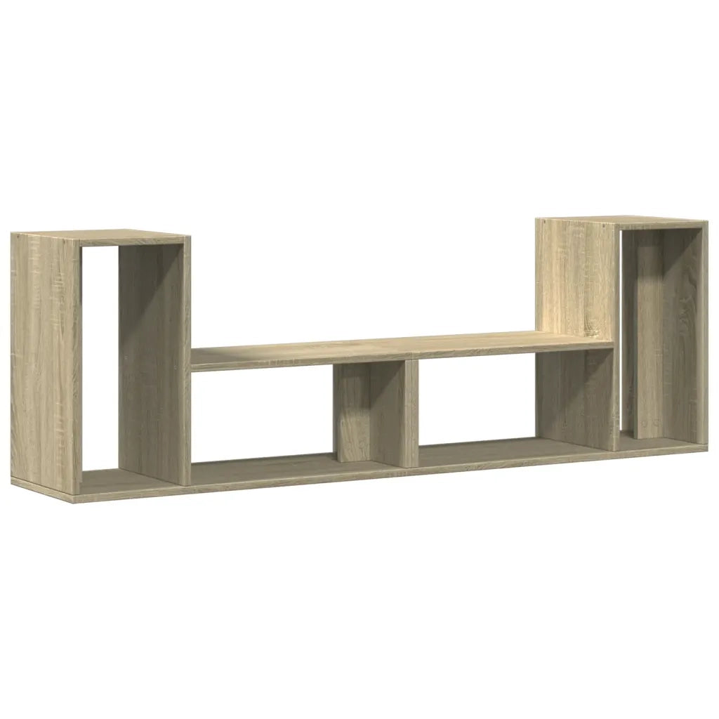 Mobili TV 2 pz-Set di 2 Credenza per TV Rovere Sonoma 75x30x50 cm in Legno Multistrato