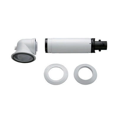 KIT BASE SCARICO FUMI PER CALDAIE A CONDENSAZIONE BOSCH- Diam. 60/100- BOSC- pezzi 1