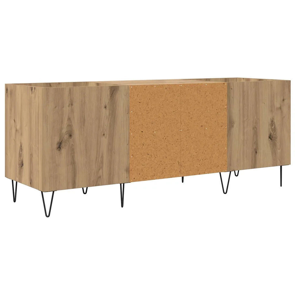 Mobile porta vinili Rovere artigianale 121 x 38 x 48 cm 881790
