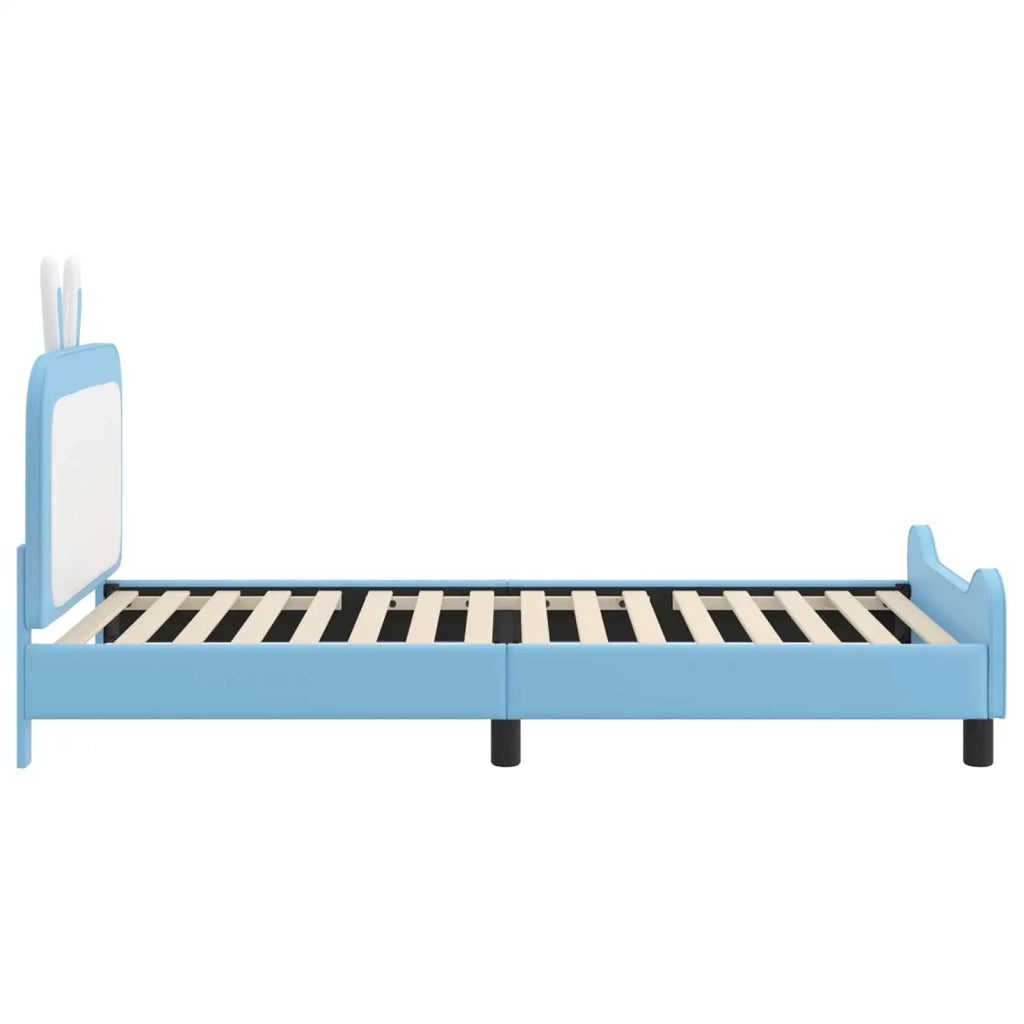 Struttura letto bambini con testata-Giroletto per bambini Blu 90 x 200 cm PU 237817