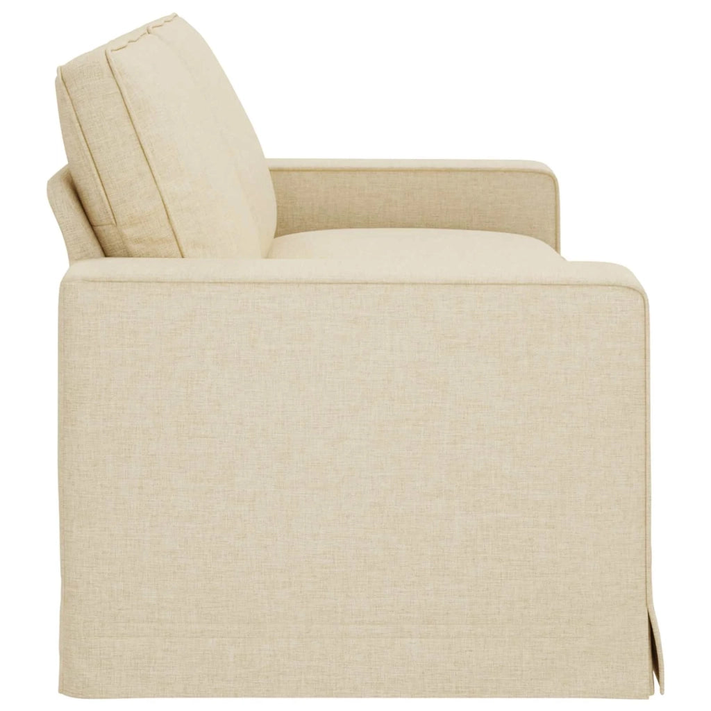 Divano Crema 222 x 80 x 82 cm Tessuto 42024402